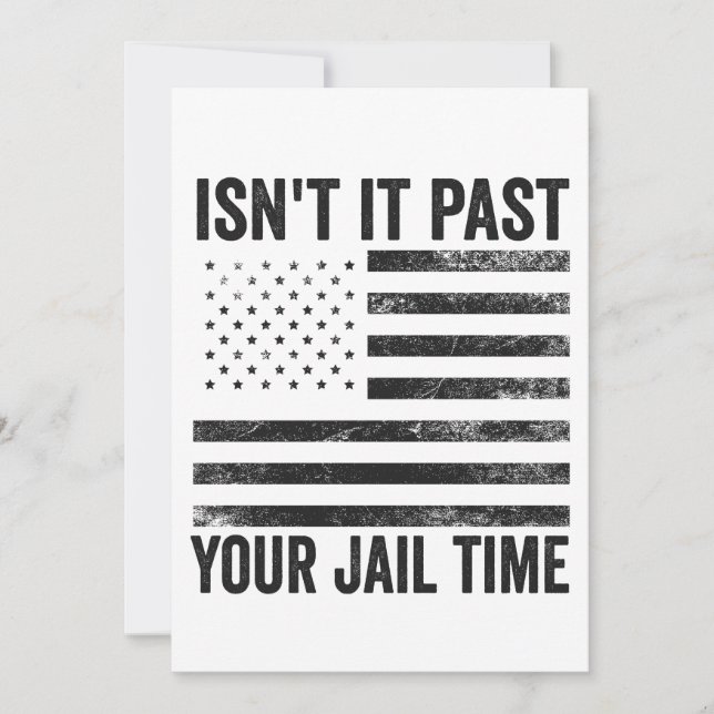 Invitation N'est-ce pas au-delà de votre période de prison Am (Devant)