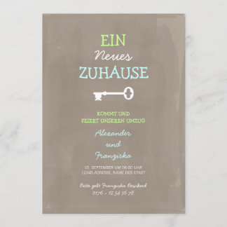 Invitation Nette Einweihungsparty Einladung