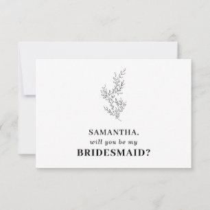Invitation Nettoyer blanc blanc automne floral Enregistrer la