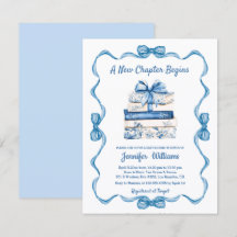 new chapter begins blue ribbon books baby shower 