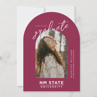 Invitation New Mexico State University Graduation