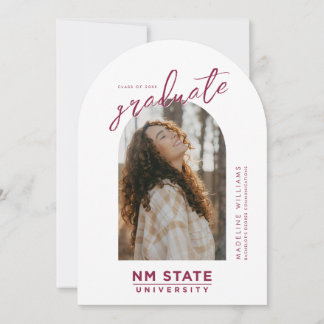 Invitation New Mexico State University Graduation