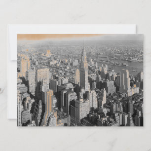 Invitation New York City 5,5 x 6,5
