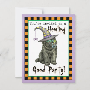 Invitation Newfie Witch