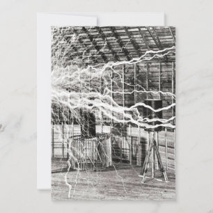 Invitation Nikola Tesla Electricity