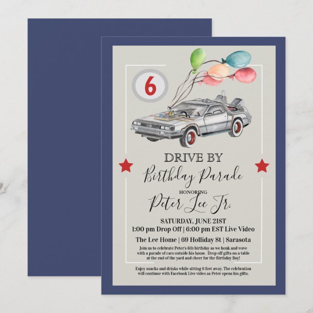 Invitation N'IMPORTE QUEL ÂGE - Conduite par Virtual Boy Birt (Devant / Derrière)