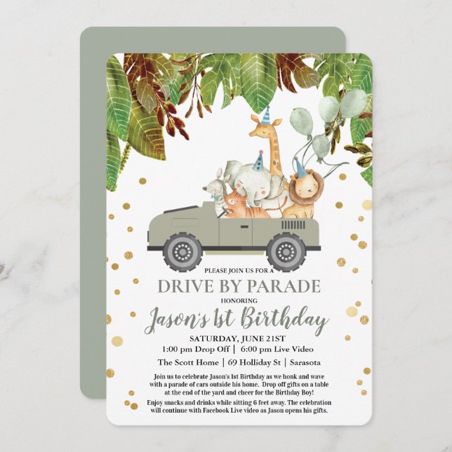 Invitation N'IMPORTE QUEL ÂGE - Conduite par Virtual Boy Birt (Devant / Derrière)