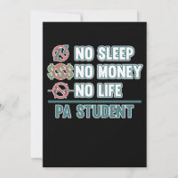 No Life PA Student Physicien Assistant Médicale Gr