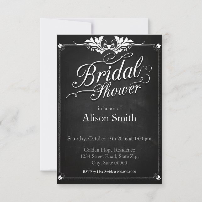 Invitation Noce de mariage (Devant)