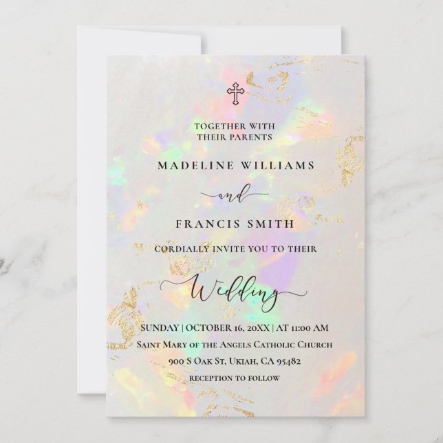 Invitation noces (Devant)