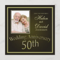 Noces d'or 50e anniversaire de mariage