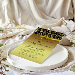 Invitation Noces d'or à l'occasion des 50 ans de mariage - Da