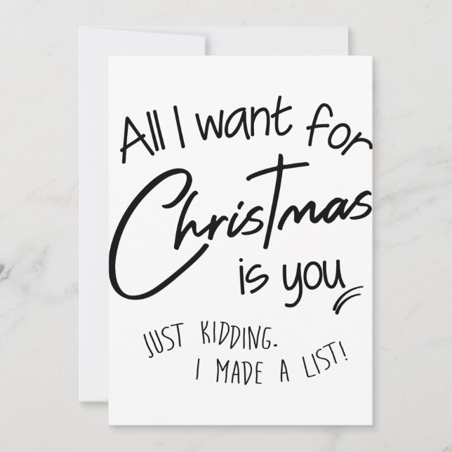 Invitation Noël (Devant)