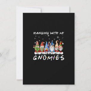 Invitation Noël avec mes Gnomies Pyjama de Noël Famille G