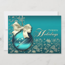 Invitation Noël Bauble Noël Fête de Noël