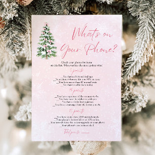 Invitation Noël Ce qui est sur votre Baby shower de téléphone