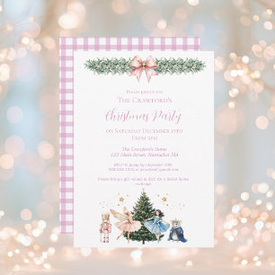 Invitation Noël du ballet Casse-Noisette