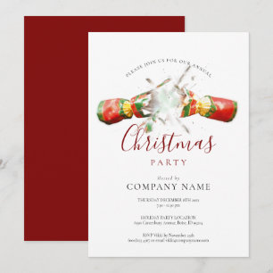 Invitation Noël Entreprise Fête de Noël