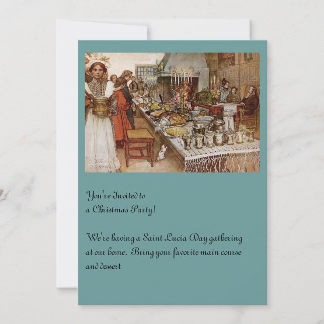 Invitation Noël Eve Julaftonen (Devant)