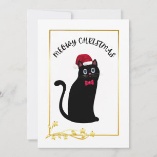 Invitation Noël Meowy