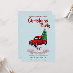 Invitation Noël minimaliste