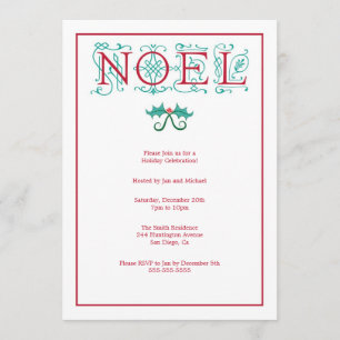 Invitation Noël Noel pour Noël