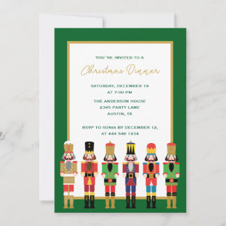 INVITATION NOËL NUTCRACKER