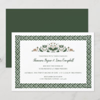 noeud celtique | Floral moderne Mariage irlandais