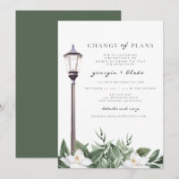 NOLA aquarelle Magnolias Mariage Changement de pla