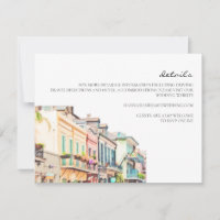 Nola - Aquarelle Nouvelle-Orléans Détails Mariage 