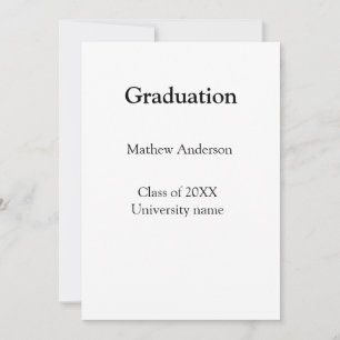 Invitation nom de remise des diplômes promotion 20XX nom de l