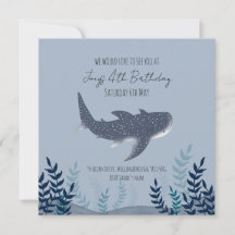 Nom de requin baleine bleu adorable sous la mer