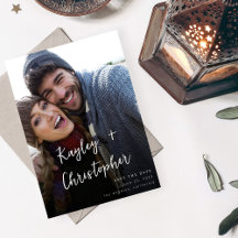 Nom moderne Photo verticale Chic vertical Enregist