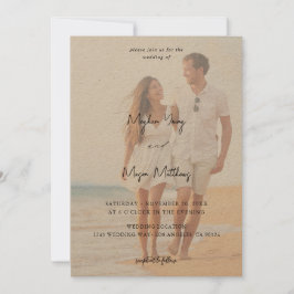 Invitation Noms Photo moderne 6 Mariage V3 - KR