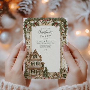 Invitation Nostalgique Maison de vacances