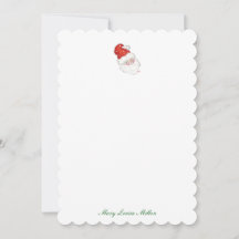 Notes Père Noël personnalisées