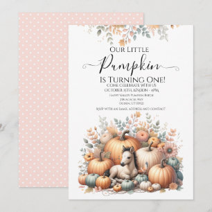 Invitation Notre citrouille 