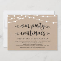 Notre fête continue, Mariage en fuite