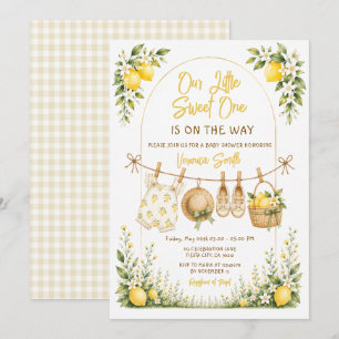 Invitation Notre Petit Doux Arrive Baby Shower