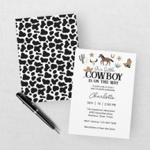 Notre Petit Garçon Fête de Naissance de Rodeo West