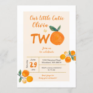 Invitation Notre petite croûte est à deux jours