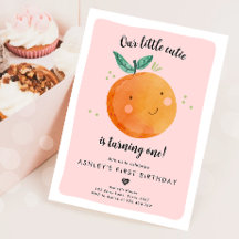 Notre Petite Cutie Clementine Orange Premier Anniv