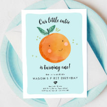 Notre Petite Cutie Clementine Orange Premier Anniv