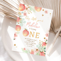 Notre petite fille de Pêche sucré 1er premier anni