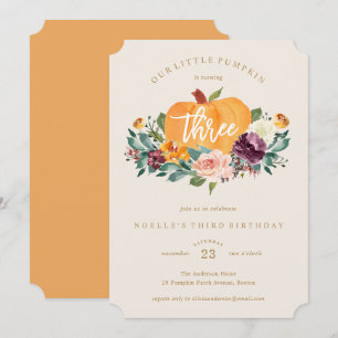 Invitation Notre peu d'invitation d'anniversaire de