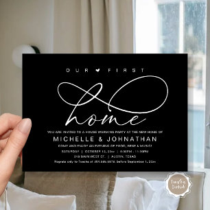 Invitation Notre première maison, Fête du réchauffement de la