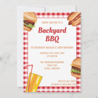 Nourriture grillée Hamburger Hot Dog BBQ de jardin