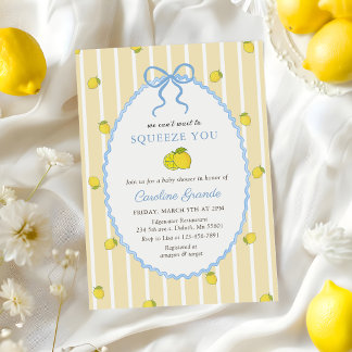 Invitation Nous avons hâte de vous presser Baby Shower au cit