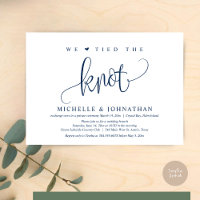 Nous avons noué le nœud, Célébration de mariage en