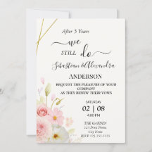 Nous continuons à faire Renouveler le Mariage Vows
